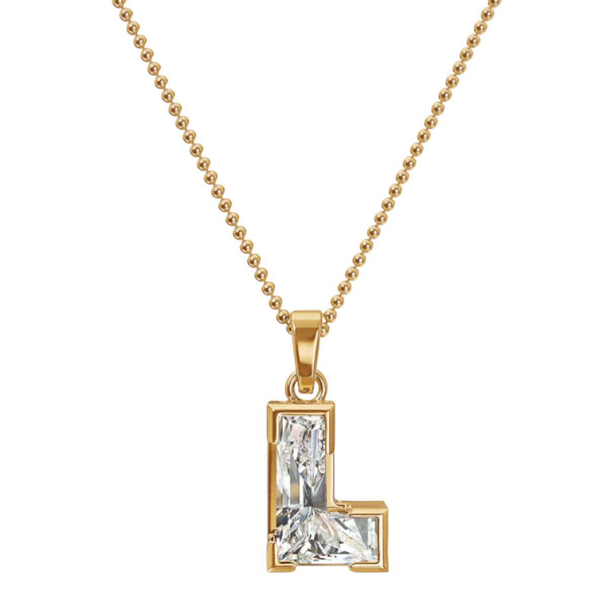 Pırlanta Harf Kolye Ucu