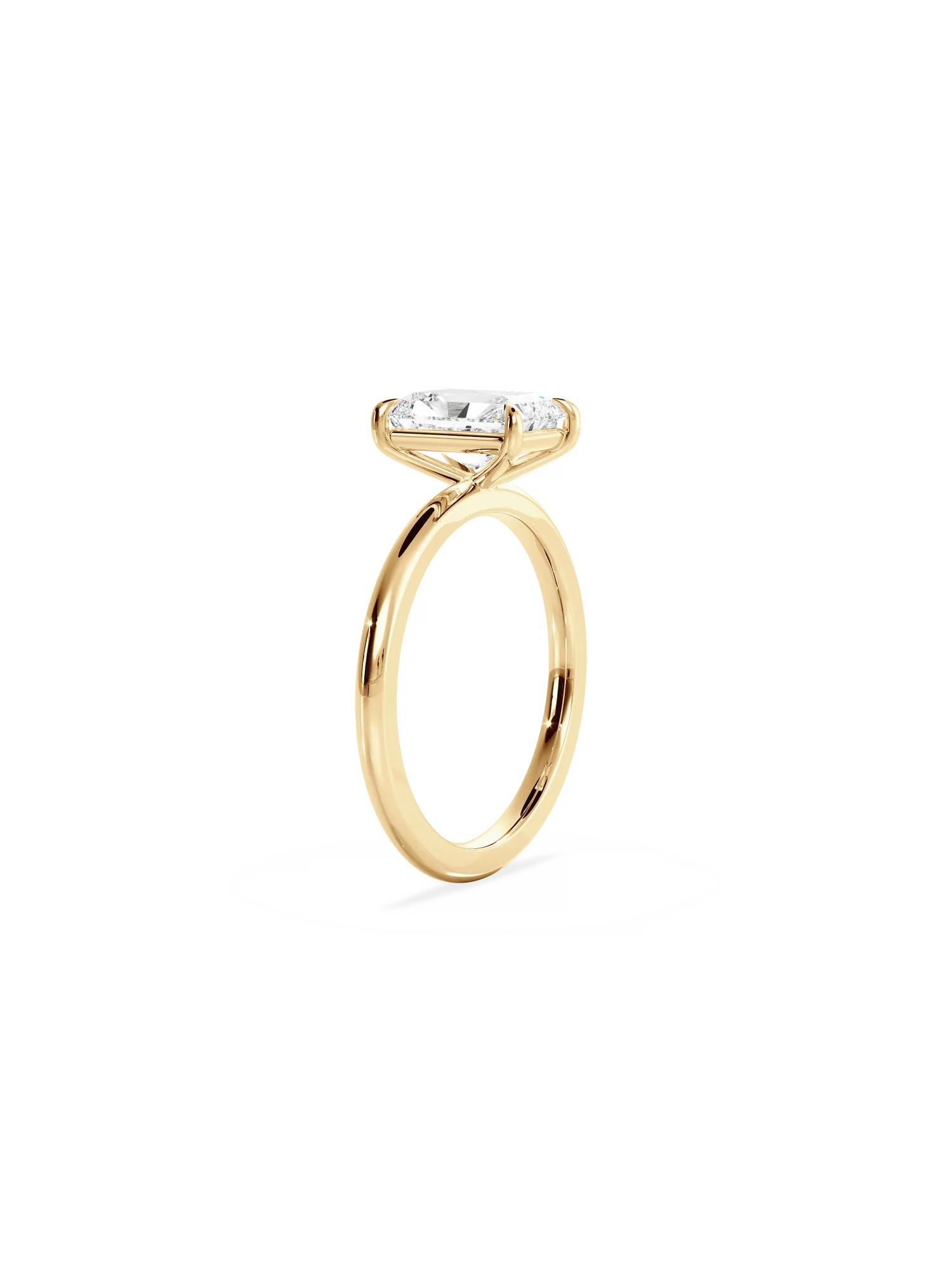 Radiant Kesim Pırlanta Tek Taş Yüzük