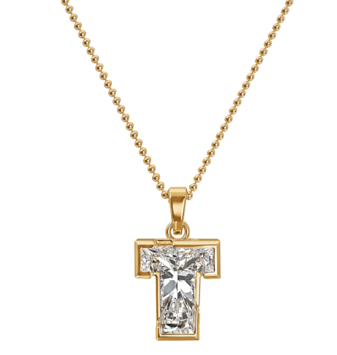 Pırlanta Harf Kolye Ucu