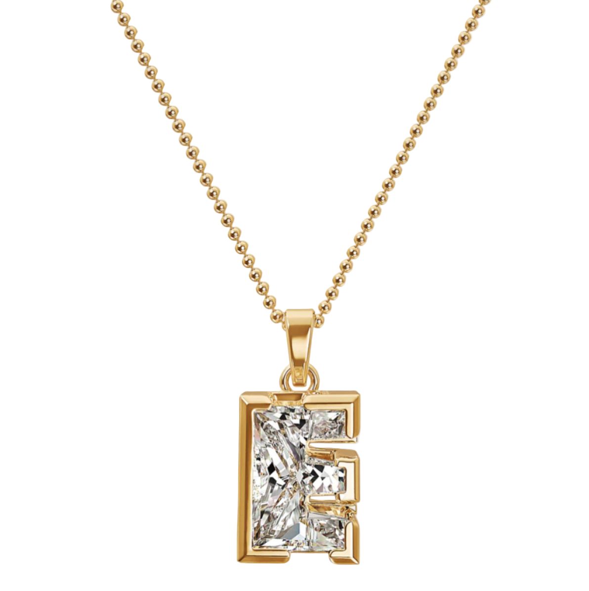 Pırlanta Harf Kolye Ucu