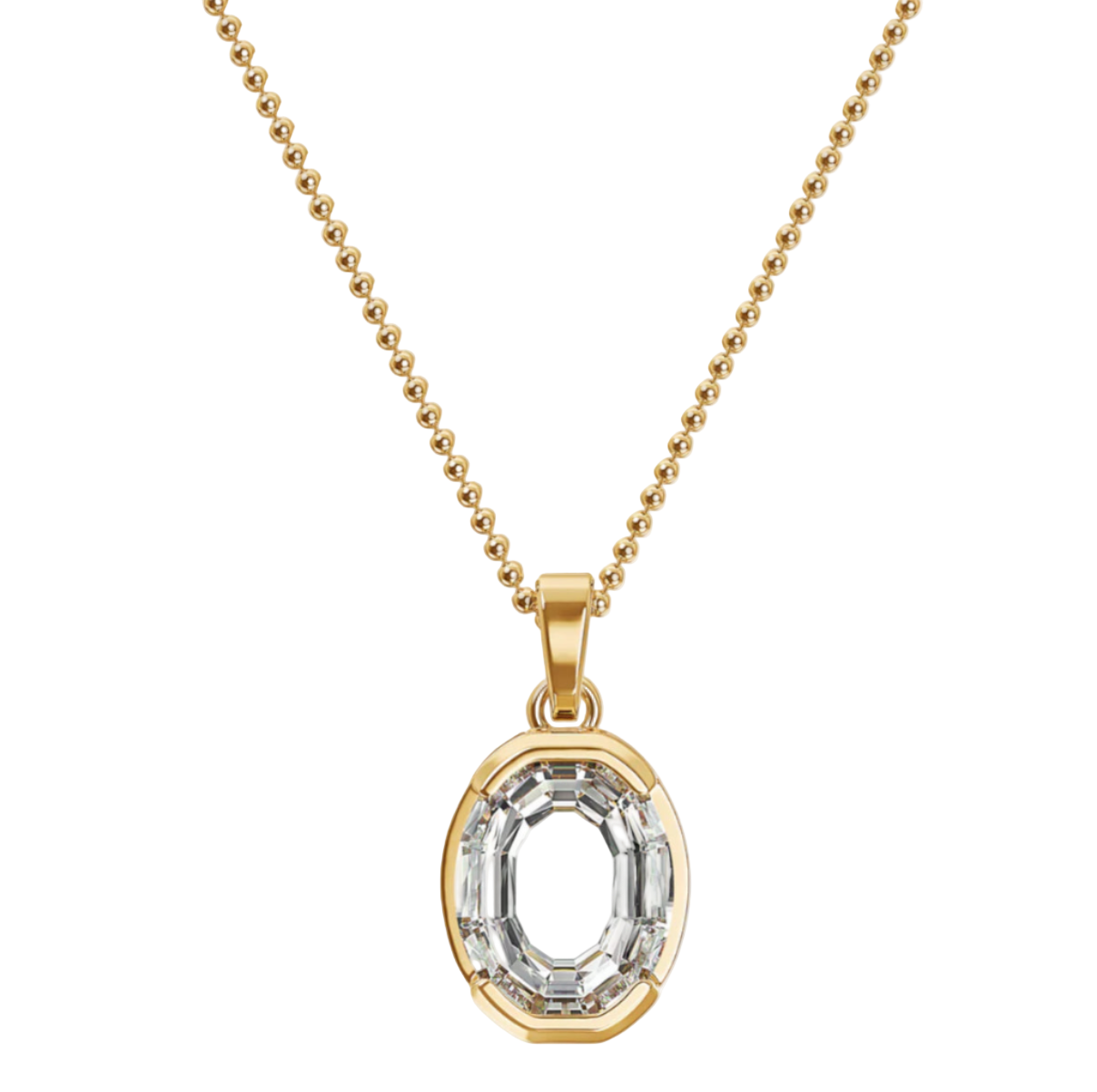 Pırlanta Harf Kolye Ucu