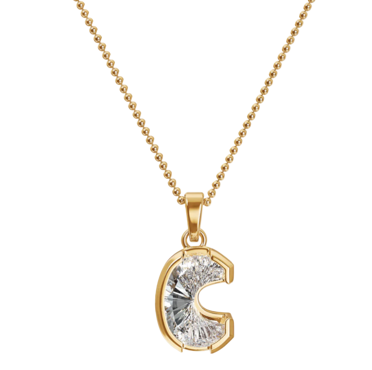 Pırlanta Harf Kolye Ucu