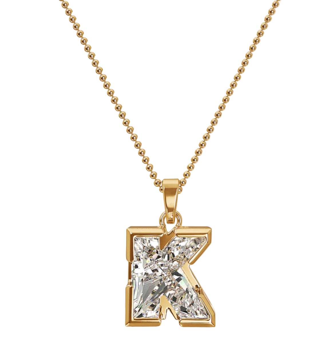 Pırlanta Harf Kolye Ucu