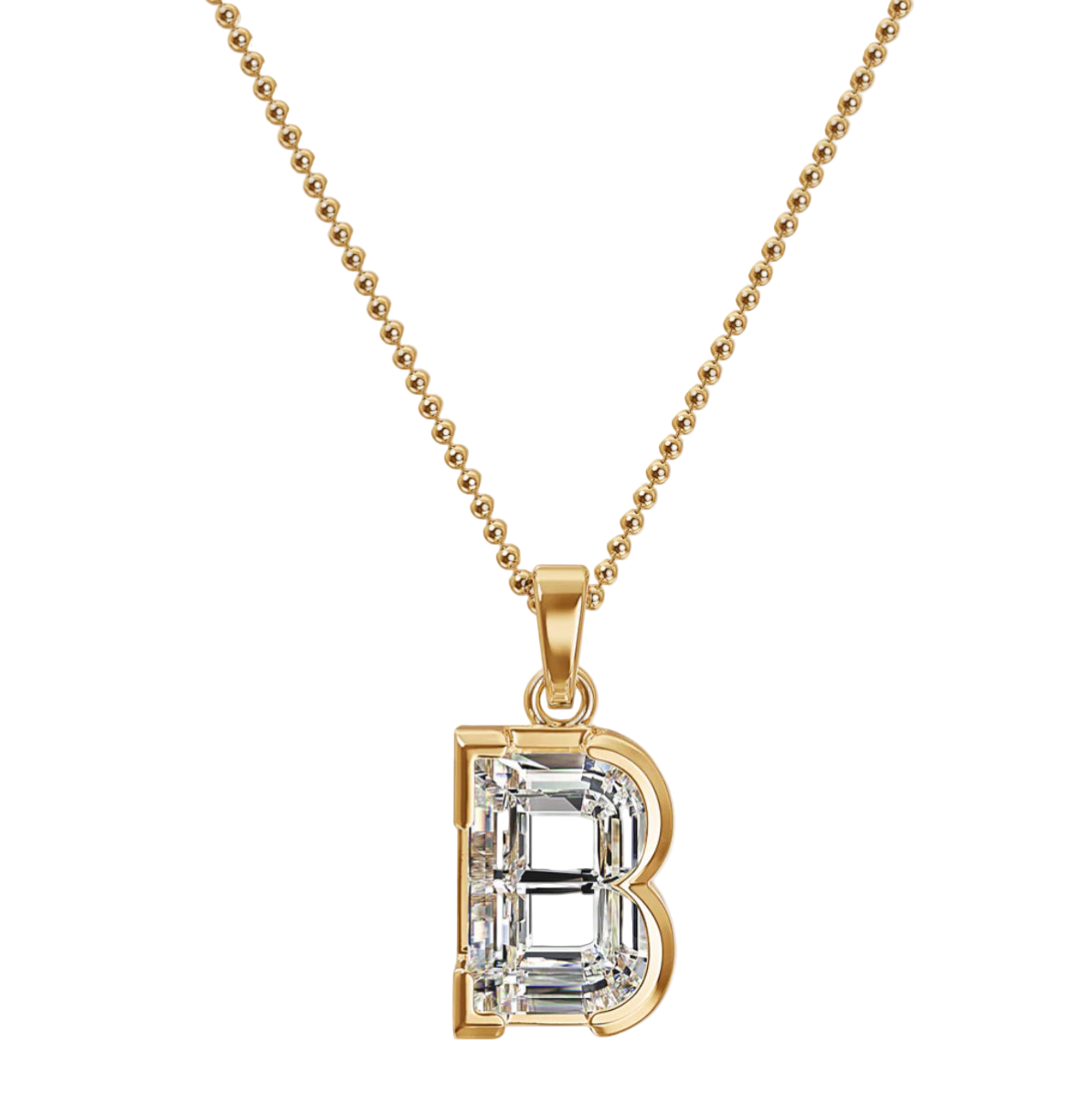 Pırlanta Harf Kolye Ucu