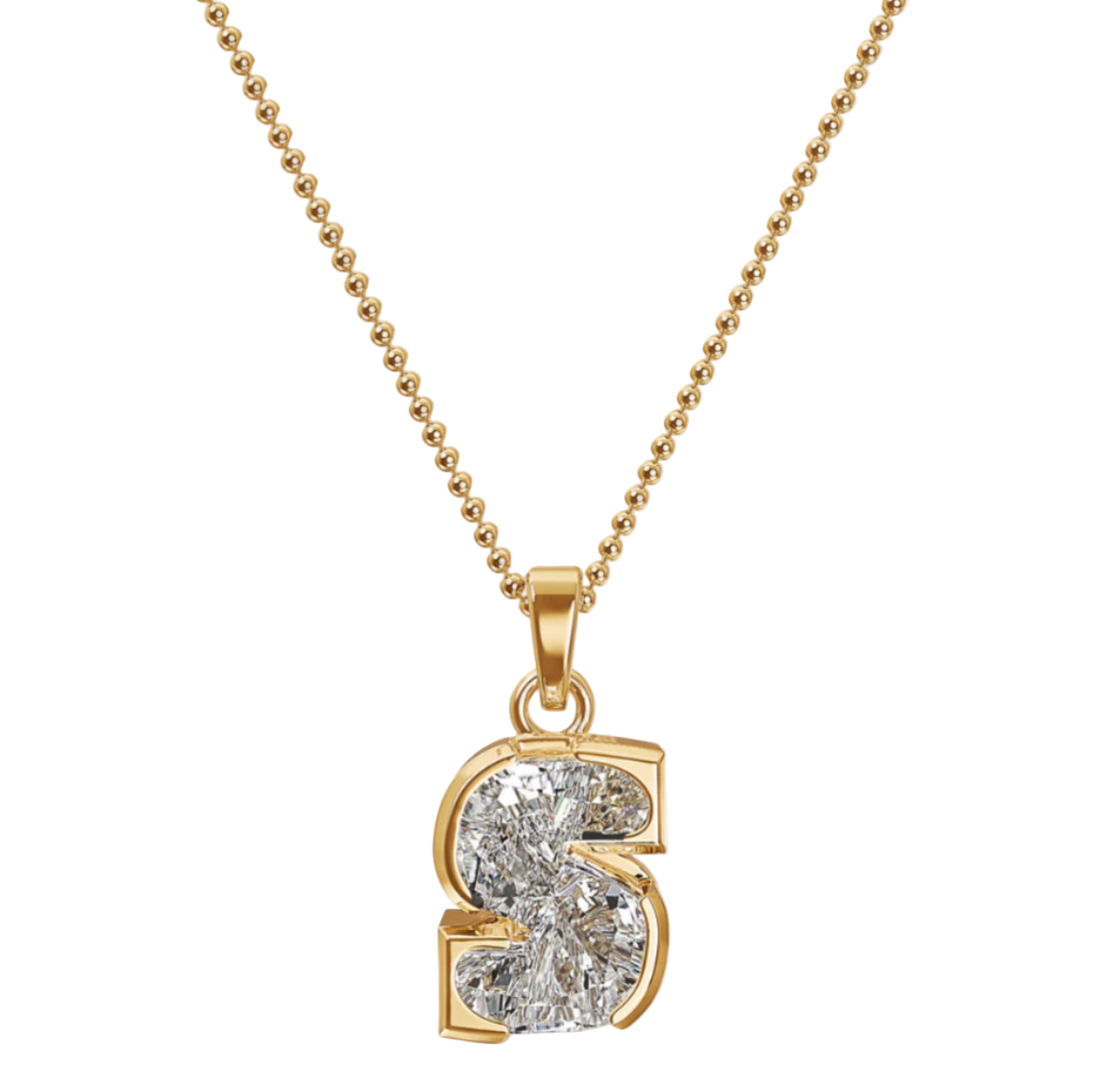 Pırlanta Harf Kolye Ucu