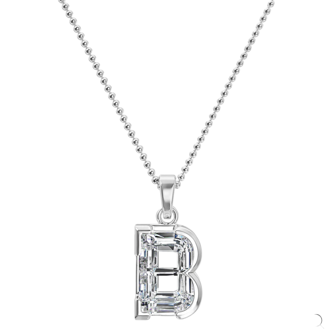 Pırlanta Harf Kolye Ucu