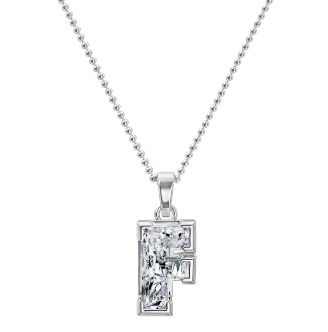 Pırlanta Harf Kolye Ucu