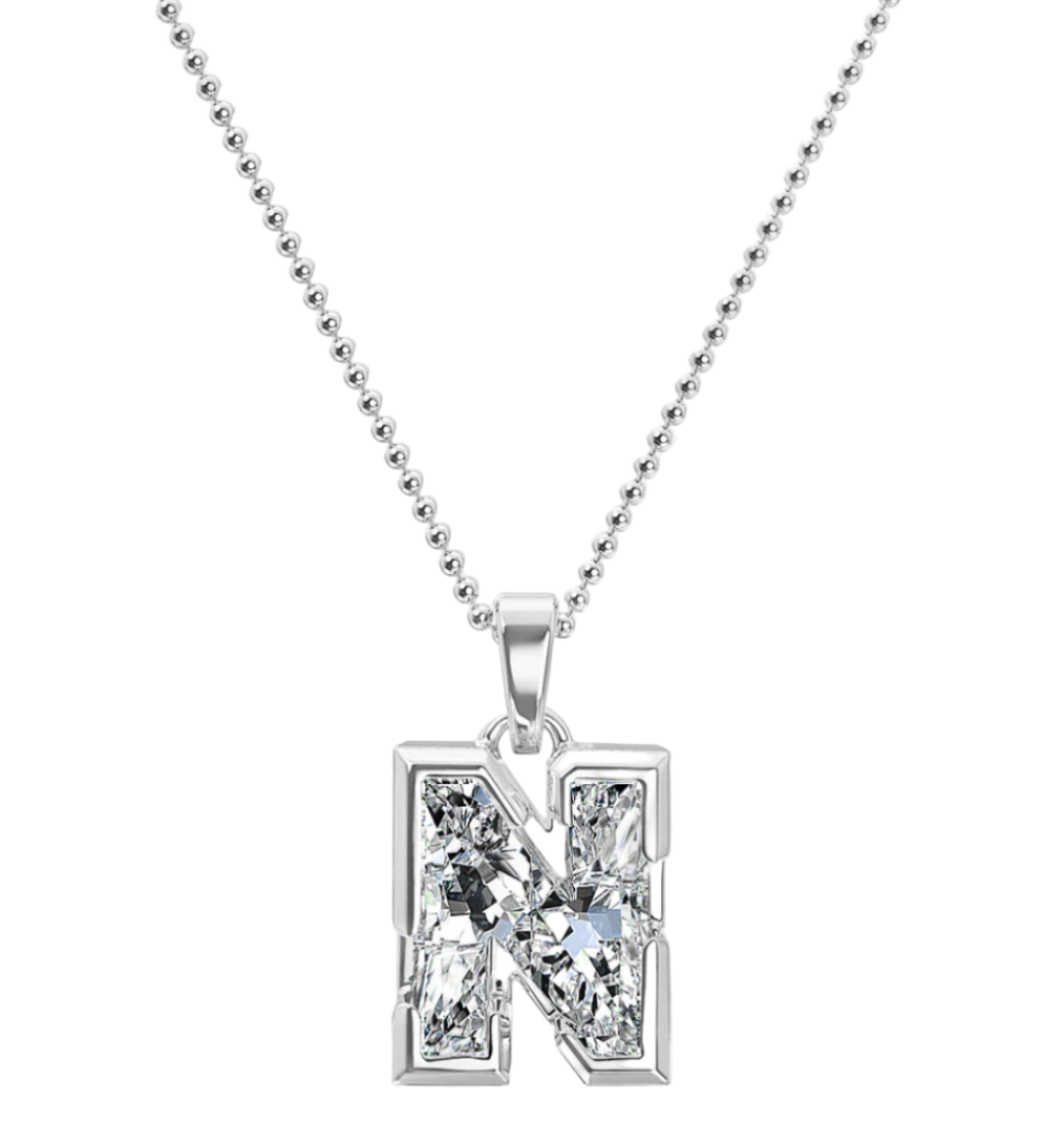 Pırlanta Harf Kolye Ucu