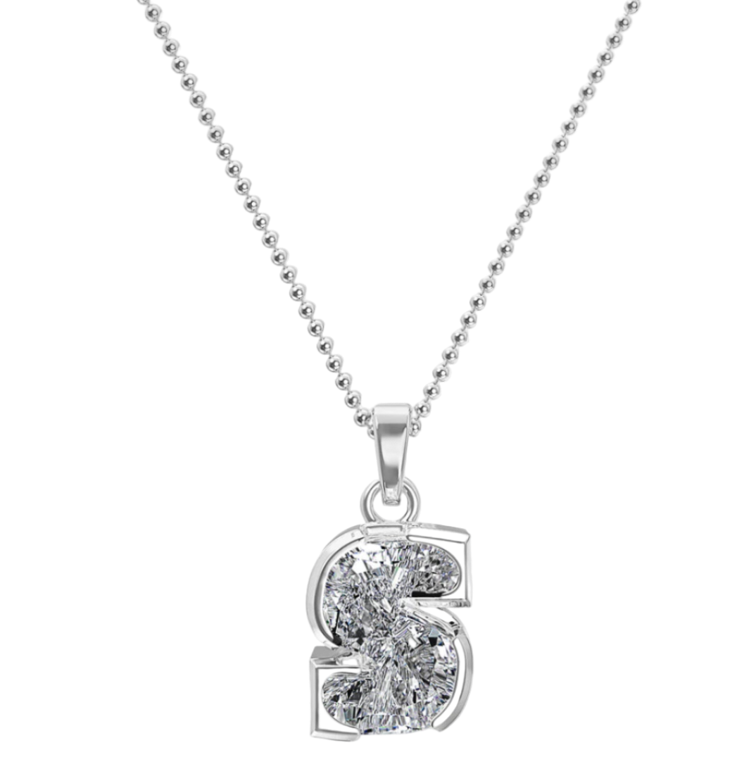 Pırlanta Harf Kolye Ucu