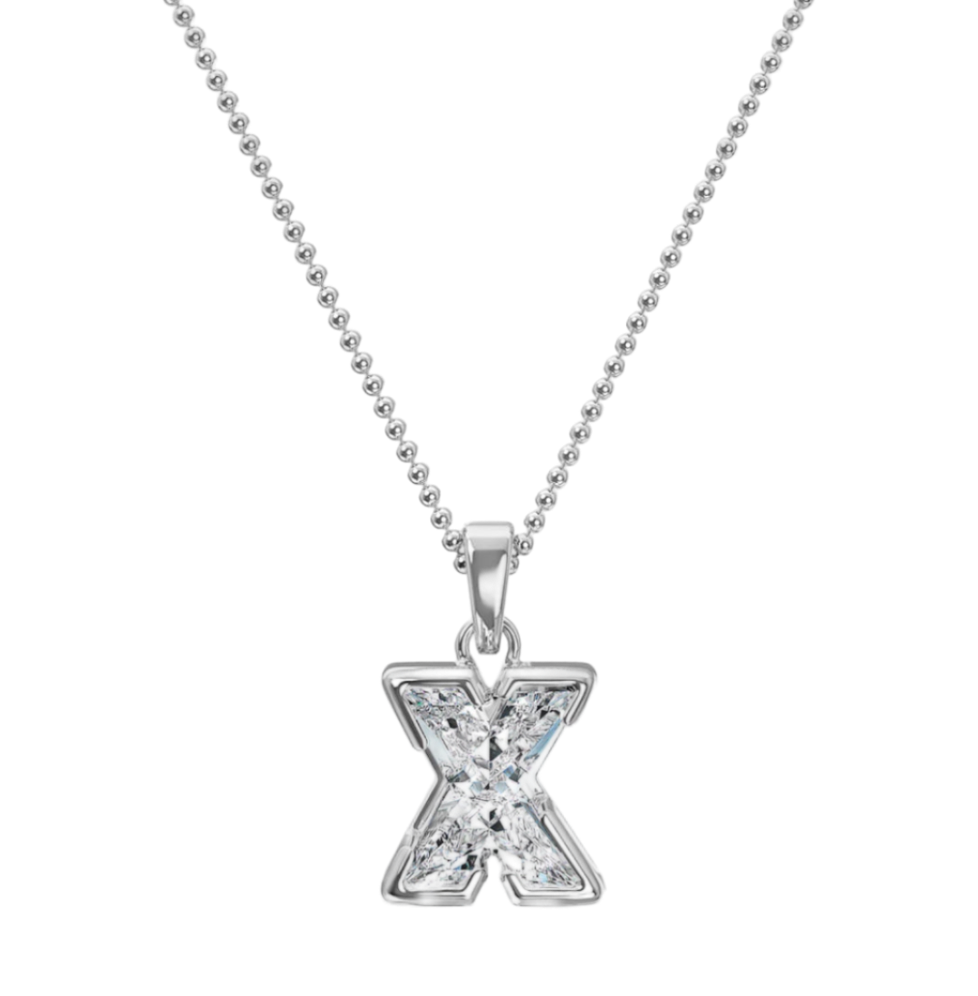 Pırlanta Harf Kolye Ucu